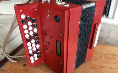 Prototype final de l’accordéon diatonique Dianéeo prend vie 🎶